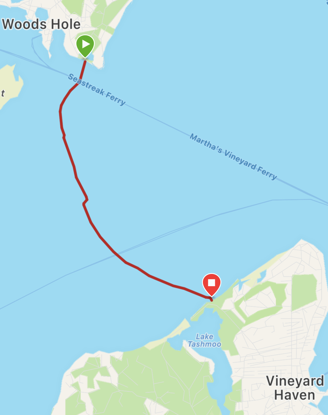Swim path traversed by Blake Cole, recording using a Garmin Fenix 7S smartwatch, with multi-band GNSS mode enabled.
